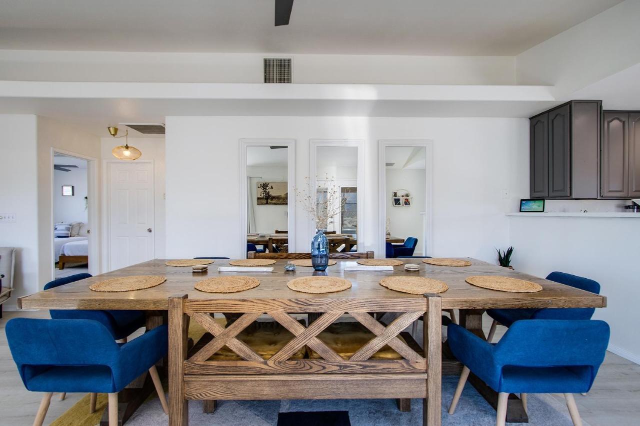 Sapphire Haven + Casita! Pool + Spa + Movie Theatre + 10 Min To Monument! Joshua Tree Extérieur photo