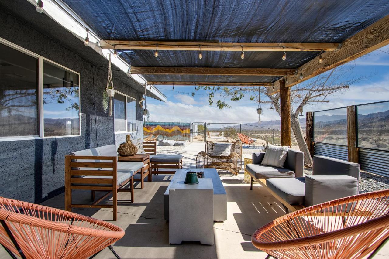 Sapphire Haven + Casita! Pool + Spa + Movie Theatre + 10 Min To Monument! Joshua Tree Extérieur photo