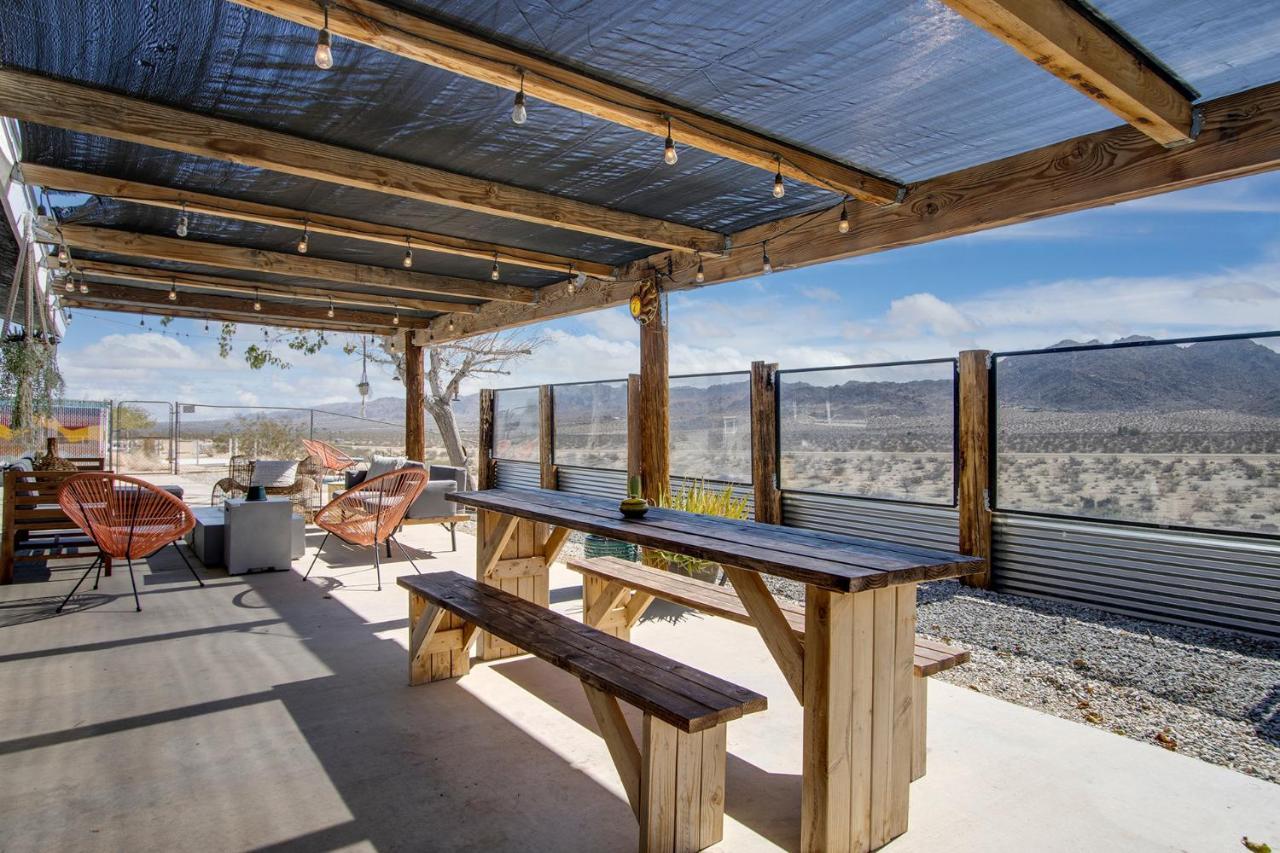 Sapphire Haven + Casita! Pool + Spa + Movie Theatre + 10 Min To Monument! Joshua Tree Extérieur photo